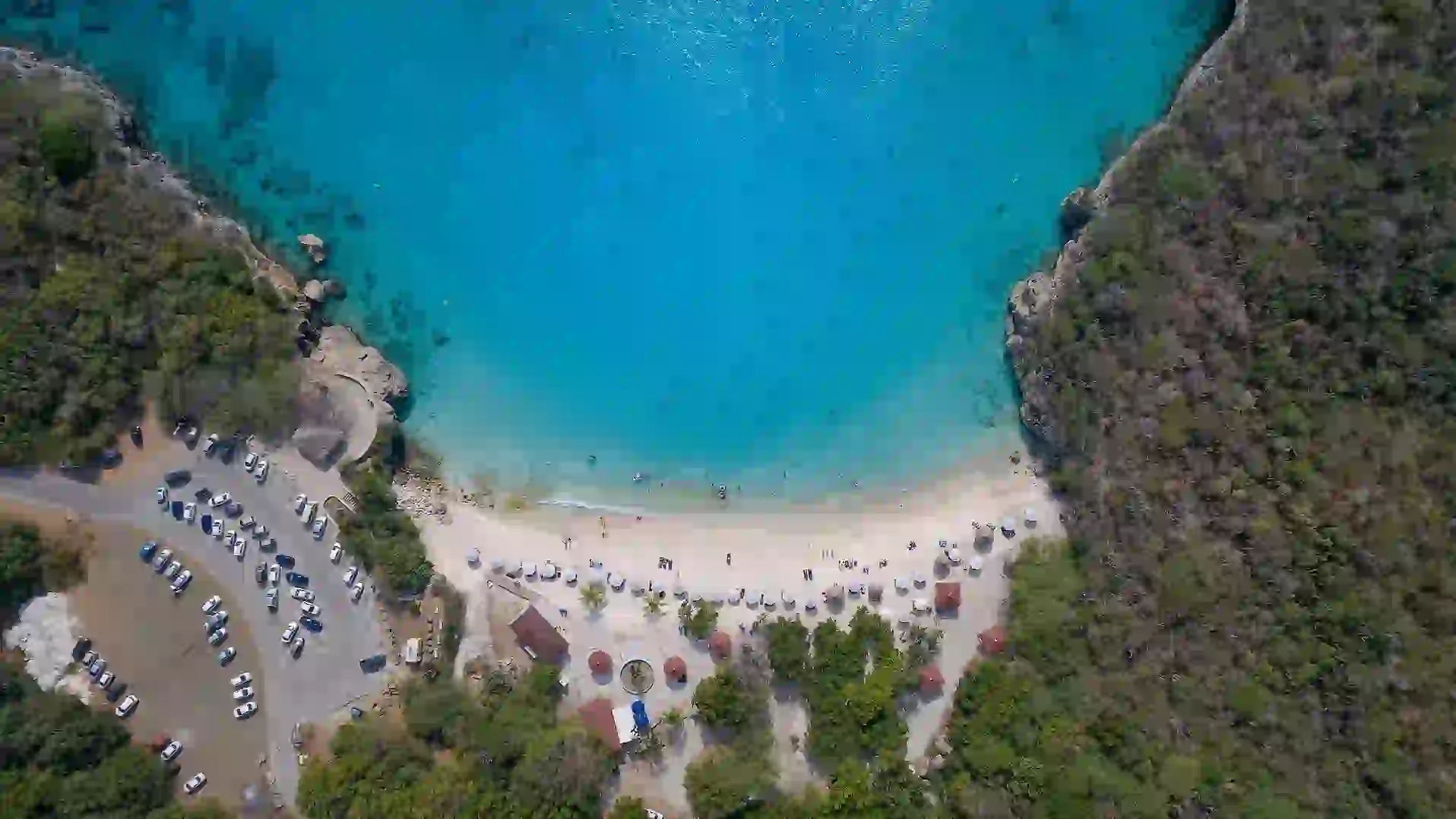 Kenepa Grandi, strand op Curaçao