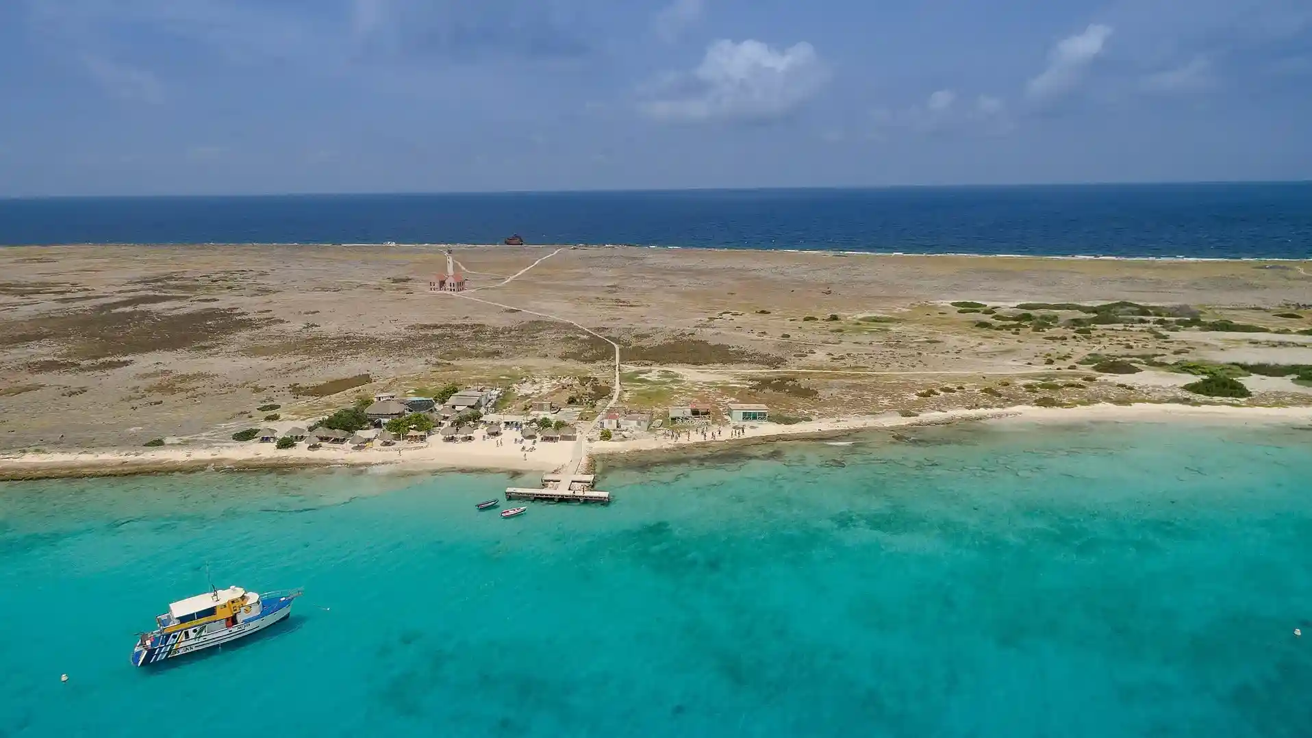 Klein Curaçao, strand op Curaçao