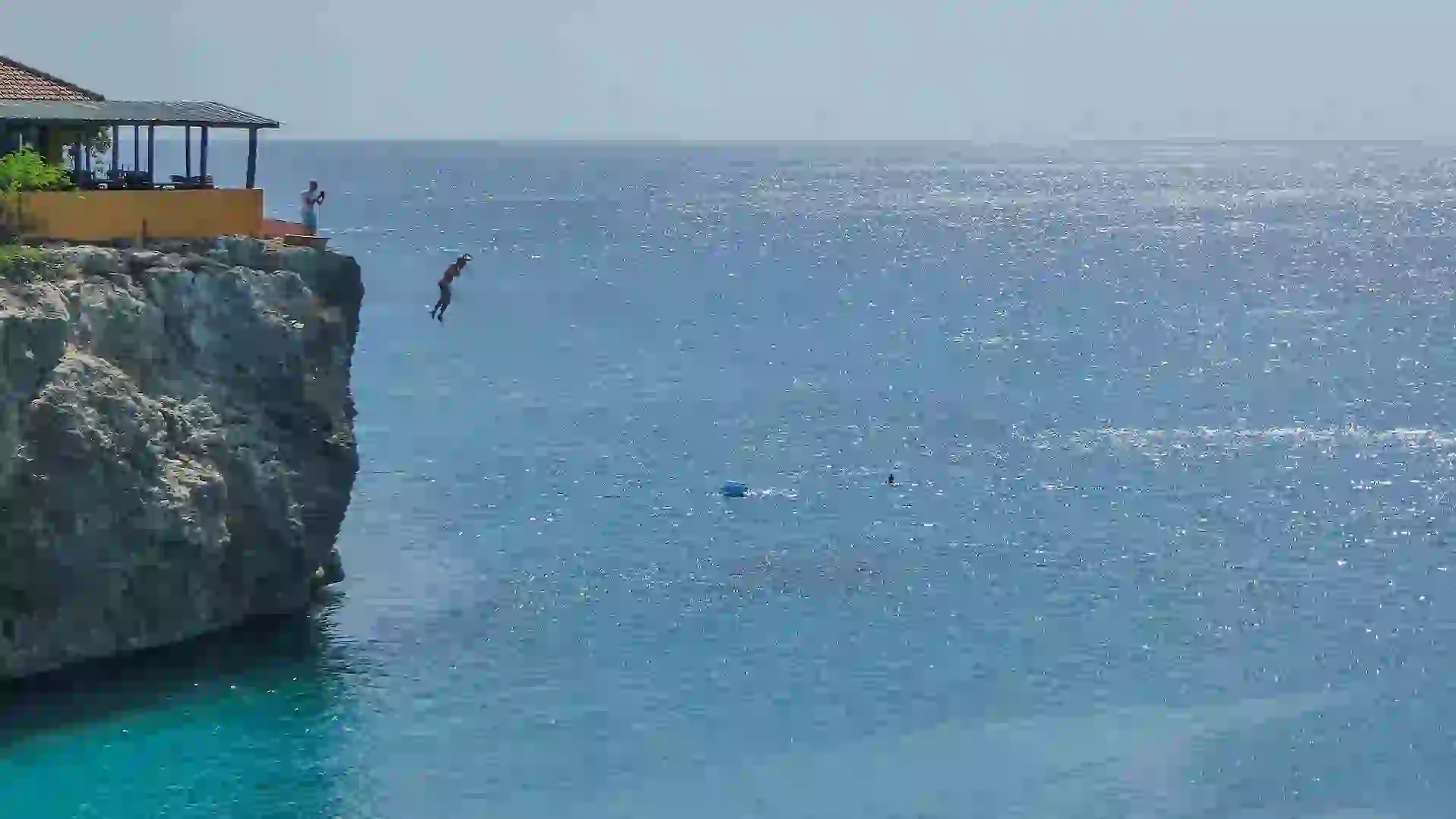Playa Forti, strand op Curaçao