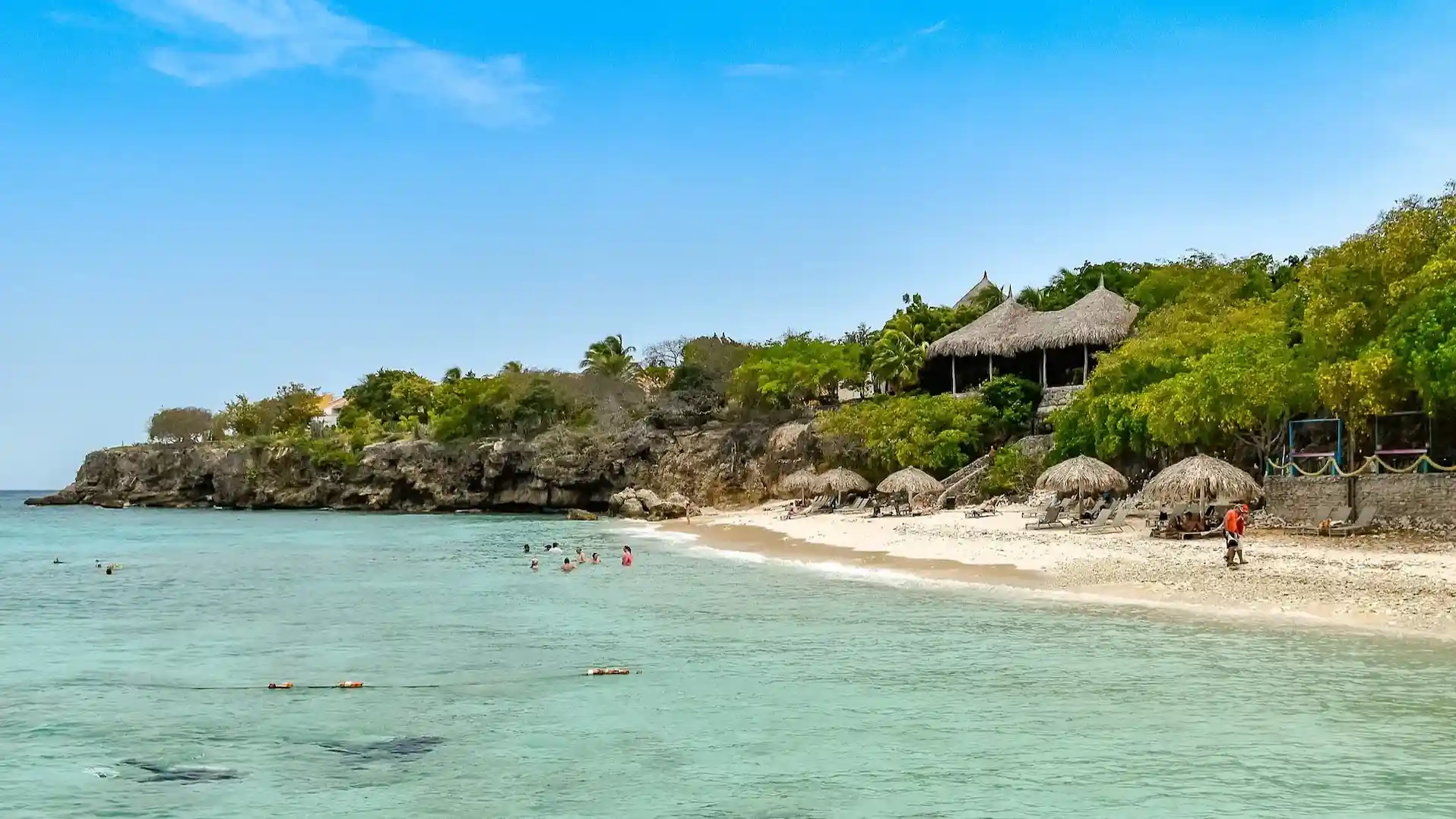 Playa Kalki, strand op Curaçao