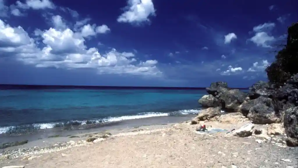 Playa Shon Mosa, strand op Curaçao